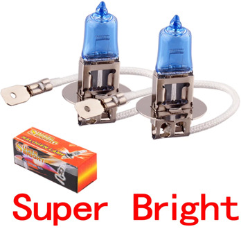 2pcs H3 100W 24V 12V Auto Halogen Bulbs Car Light Source Parking Head Fog Lamps White Headlight Lamp High Power Super Bright
