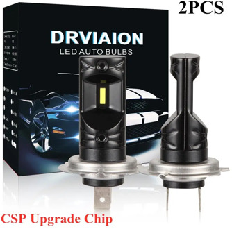 2Pcs H4 H7 LED H8 H9 H11 Led Fog Light Bulbs 6500K 100W 20000 Lms Auto LED Fog Lamp Car Led Headlights CSP Chip Super Bright