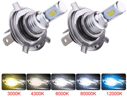 2Pcs H7 LED Bulb Super Bright CSP Car Fog Lights Headlight 12V 24V 8000K 6000K White Driving Day Running Lamp Auto Led H7 Bulb