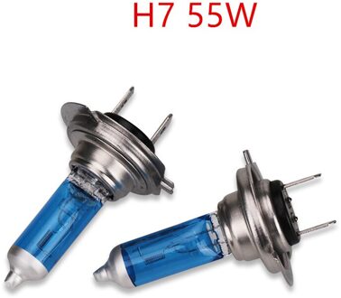 2Pcs H7 Xenon Halogeen Dimlicht Lampen Auto Koplamp Lamp 5500-6000K 12V 55W 100W Parking H7 Auto Styling Voor Chevrolet H7 55W