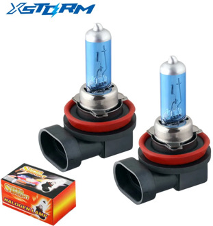 2pcs H8 35W Halogen Bulbs super bright white Car Headlights lamps fog light Car Light Source car styling parking 12V