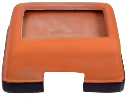 2Pcs Hagedissen Schildpadden Reptiel Verbergen Rest Bevochtigen Cave Onderdak Verbergen Grotten