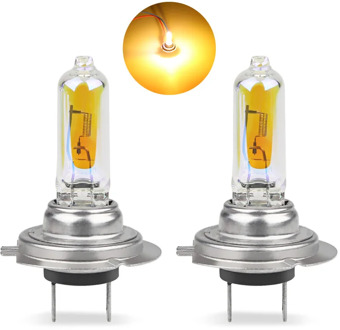 2pcs Halogen Headlight H7 55W 2300k Golden Yellow Automobiles Headlamp Fog lights Auto Lamp h7 55w Head light car Accessory