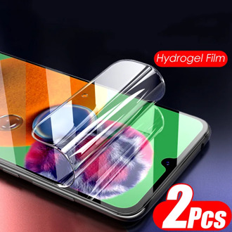 2PCS HD Soft Hydrogel Film For Samsung Galaxy M21 M31 Screen Protector For Samsung M30 M30S M10 Protective Film Not Glass