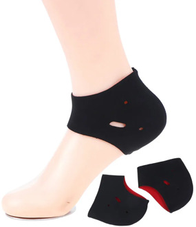 2Pcs Heel Warm Protector Insole Orthotic Plantar Fasciitis Therapy Wrap Heel Foot Pain Arch Support Ankle Brace