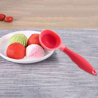 2Pcs Ijs Scoop Tool Stacks Graven Plastic Bal Fruit Watermeloen Graven Sferische Keuken Gereedschap