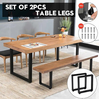 2pcs Iron Table Legs Square Furniture Legs Floor Protection Sofa Cabinet Chair Table Desk Leg DIY Home furniture accessories