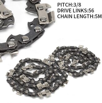 2Pcs Kettingzaag Semi Beitel Kettingen 3/8LP 0.05 Voor Elektrische Zaag Kettingzaag Ketting Blade Hout Snijden Kettingzaag Onderdelen mini Kettingzaag 16 inches lang-2stk