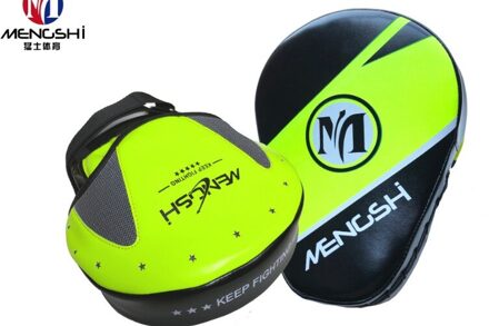 2Pcs Kick Bokshandschoenen Pads Punch Hand Doel Mma Ti Gratis Fight Pad Kit Karate Mitt Focus Pads Sanda training Apparatuur groen