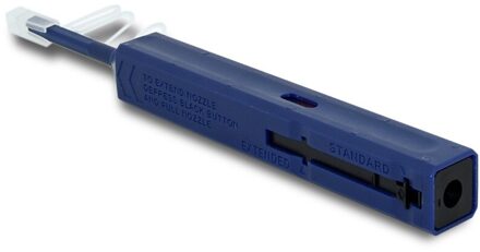 2Pcs Lc Sc Fc St One-Click Cleaner Tool 1.25Mm En 2.5Mm Fiber Optic Cleaner Pen schoonmaken Over 800 Keer 2stk 1.25mm LC