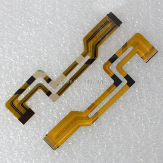 2PCS LCD hinge rotate shaft Flex Cable for Sony DCR-HC17E HC19E HC21E HC22E HC32E HC33E HC39 HC42 HC43 Video Camera