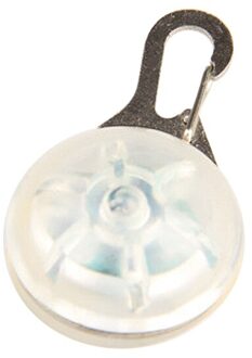 2Pcs Led Veiligheid Hond Kat Nachtlampje Knipperende Kleur Gesp Pedant Huisdier Lichtgevende Heldere Halsbanden Pet Collar Gloeiende hond Hanger kleurrijk / 2stk