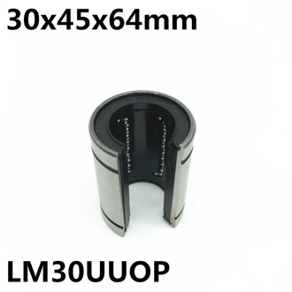 2pcs LM30UUOP 30mm Linear bearings Open Type LM30OP Free shipping 30x45x64 mm