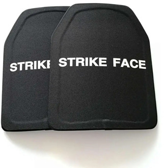 2pcs/Lot 10" x 12" UHMWPE Bulletproof Plate NIJ IIIA 3A Stand Alone Strike Face Ballistic Plate for Body Armor