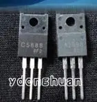 2pcs/lot=1pair 2SA2099 2SC5888 A2099 C5888 TO-220F In Stock
