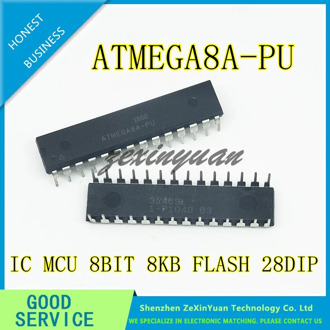 2PCS/LOT ATMEGA8A-PU 8K 16MHZ 28-PDIP ATMEGA8A 8 ATMEGA8 8A ATMEGA 8A