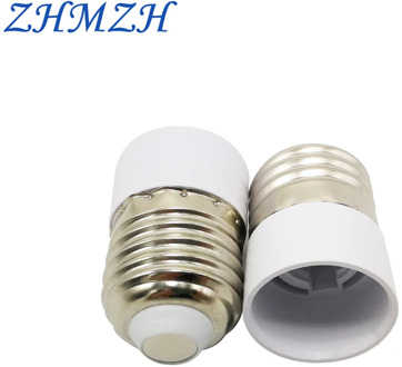 2pcs/lot E27-E14 Lamp Holder Converter E14 Lamp Socket Adapter E27 Lamp Base Fireproof Material Screw Mouth Lamp Socket Changer