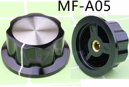2PCS/lot Hat MF-A05 potentiometer knob WH118 WX050 bakelite knob copper core inner hole 6mm