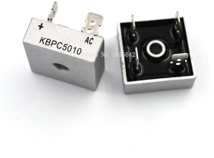 2PCS/LOT KBPC5010 50A 1000V Diode Bridge Rectifier kbpc5010