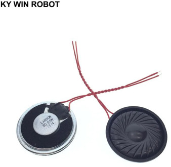 2pcs/lot New Ultra-thin speaker 8 ohms 1 watt 1W 8R speaker Diameter 30MM 3CM thickness 5MM with wire length 6CM