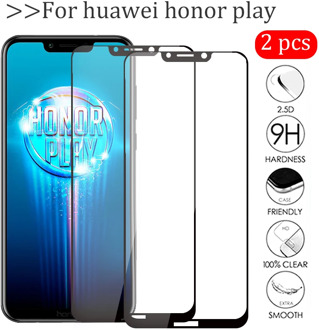 2pcs/lot On Honor Play Glass For Huawei Honor Play 6.3 COR-L29 Tempered Glas Hauwei Hono Play Protective Film Screen Protector