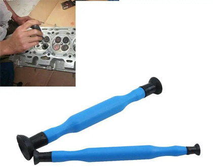 2Pcs Manual Valve Lapping Grinding Sticks Valve Lapper Tool with Suction Cups Kit