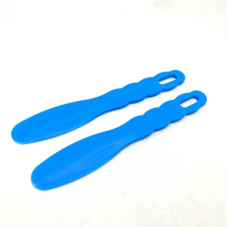 2pcs Material Alginate Assorted Dental Lab Plastic Mixing Spatula for Impression