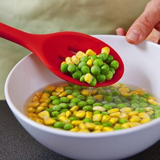 2Pcs Mengen Buffet Ingelaste Eetlepel Hittebestendige Keuken Accessoire Diner Silicone Non Stick Bakken Serveren Servies Thuis