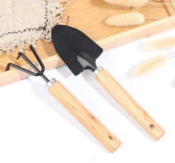 2Pcs Mini Tuin Schoppen Claw Tool Met Houten Handgrepen Diy Tuin Handgereedschap Voor Beperkte Gebieden Bloempotten Tuin gereedschap