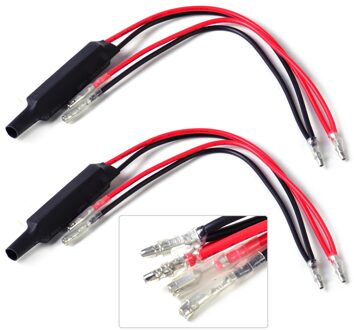 2Pcs Motorfiets 12V Led Belastingsweerstand Richtingaanwijzer Flash Blinker Fix Fout Fit Voor Honda Harley Kawasaki suzuki Yamaha