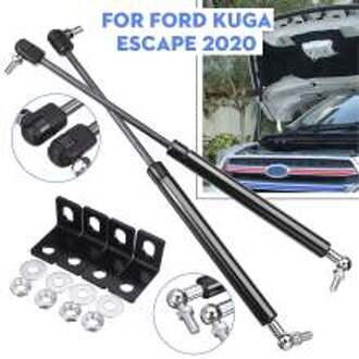 2Pcs Motorkap Front Motorkap Ondersteuning Staaf Lift Auto Gas Shock Hood Strut Demper Lift Voor Ford Kuga escape