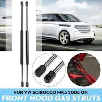 2Pcs Motorkap Motorkap Shock Lifter Gas Strut Bar Ondersteuning Arm Gasveer Voor Vw Scirocco Mk3
