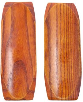 2Pcs Natuurlijke Hout Handdoek Lade Voedsel Sushi Serveren Mini Lange Plaat Dessert Kleine Lade Snack Schotel Voor Thuis Hotel