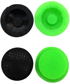 2PCS New C8 Flashlight Switch Caps Black/ Green Waterproof Rubber Pad Button Cap Light 17.6mm Torches Switch Hat Accessories