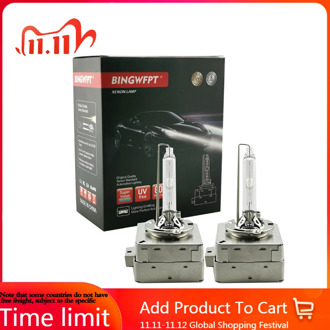 2PCS NEW OEM 35W 12V D1S D2S D2R D3S D4S D4R Xenon HID Bulb 4300K 5000K 6000K HID Xenon Lamp D2S Xenon Bulb
