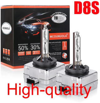 2PCS NEW OEM 35W D8S Xenon HID Bulb 4300K 4500K 5000K 5500K 6000K 8000K HID Xenon Lamp D8S Xenon Bulb
