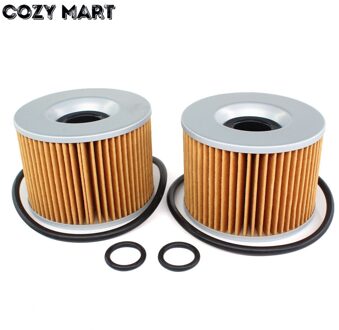 2Pcs Oliefilter Voor Honda CB350 CB400F CB500 CB550 CB650 CB1000 CB750 CB1100F GL1000 GL1100 GL1200 CB900F CB350F CB1000C CB1100F