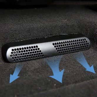 2Pcs Onder Seat Auto Air Outlet Cover Beschermende Grille Conditioning Vent Stofdicht Trim Interieur Voor Cadillac XT5