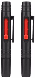 2Pcs Onleny Camera Lens Cleaning Pen Portable Dust Cleaner Brush Kit Voor Dslr Camera Lens Intrekbare Borstel