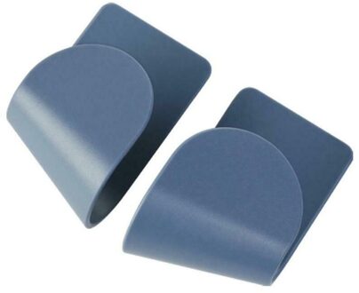 2Pcs Opbergrek Pot Deksel Keuken Kookgerei Organizer Holder Wall Mount Kast Opknoping TOER889 blauw