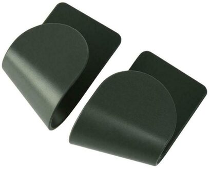 2Pcs Opbergrek Pot Deksel Keuken Kookgerei Organizer Holder Wall Mount Kast Opknoping TOER889 groen