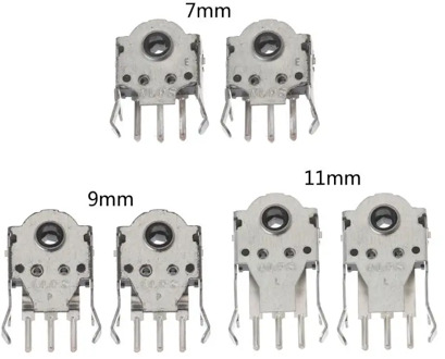 2Pcs Original ALPS Mouse Encoder Mouse Decoder 7mm 9mm 11mm Highly Accurate for RAW G403 G603 G703 Roller Wheel