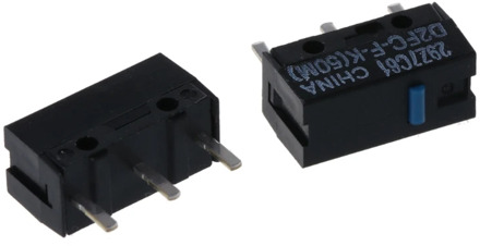2Pcs Original OMRON D2FC-F-K (50m) Blue Dot Mouse Micro Switch