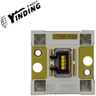 2pcs OSTAR D1W4 17W high power Light Emitting Diode 6500K Cold white light automotive LED double-light lens light wick