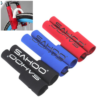 2Pcs/Pair Bicycle Frame Chain Protector Cycling Mountain Bike Stay Front Fork Protection Guard Protective Pad Wrap Cover