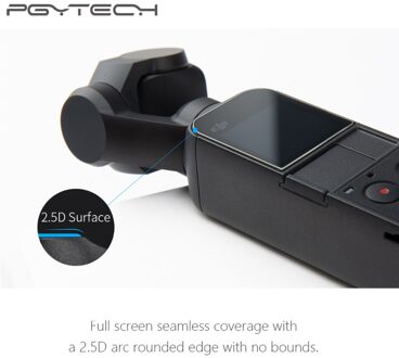 2Pcs PGYTECH OSMO Pocket Gehard Glas Screen Protector Film Full Screen Efficiënte Bescherming voor DJI OSMO Pocket Accessoires