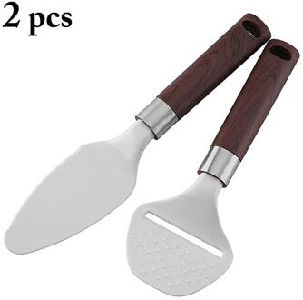 2Pcs Pizza Spatel Antislip Multifunctionele Cake Spatel Kaas Spatel Voor Keuken Diy Cake Tools & Accessoires