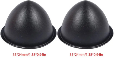 2PCS Plasitc/PP Protective Sleeve Dustproof Cover Bullet Head Dust Cap for Speaker Repair Parts Accessories