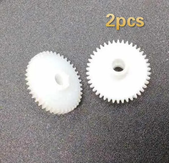 2pcs plastic white gear for panasonic 900.700.750.950.655.550.80.40.303. TR333.TR265.D190WD audio recorder cassette deck player