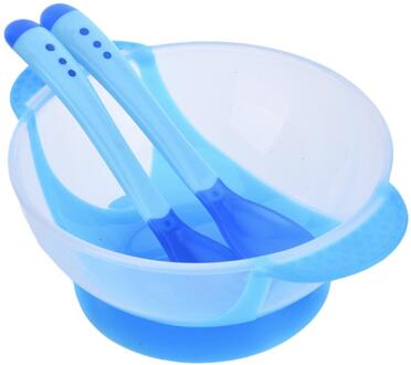 2Pcs + Box Baby Silicon Lepel Baby Veiligheid Temperatuur Warmte Sensing Thermische Voeden Lepel Kids Kinderen Bestek Voeden Lepels